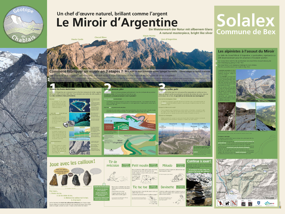 Panneau Miroir d'Argentine / Solalex